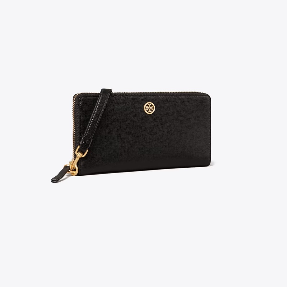 TORY BURCH ROBINSON ZIP CONTINENTAL WALLET